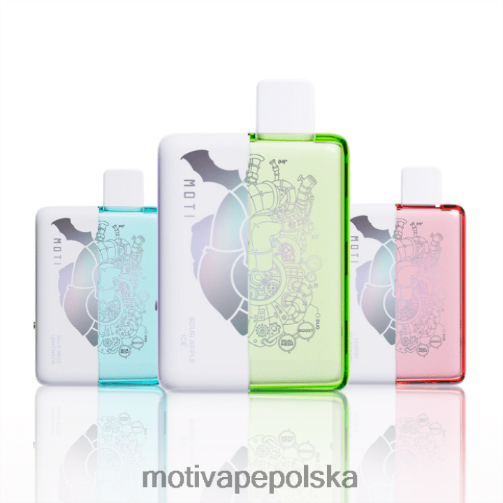 MOTI Polska - MOTI Duo 9000 jednorazowych waporyzatorów (5%, 9000 zaciągnięć) 6V86663 orzeźwiająca mięta