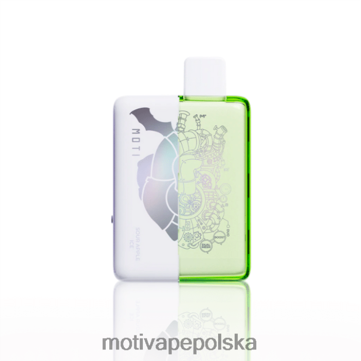 MOTI Polska - MOTI Duo 9000 jednorazowych waporyzatorów (5%, 9000 zaciągnięć) 6V86663 orzeźwiająca mięta