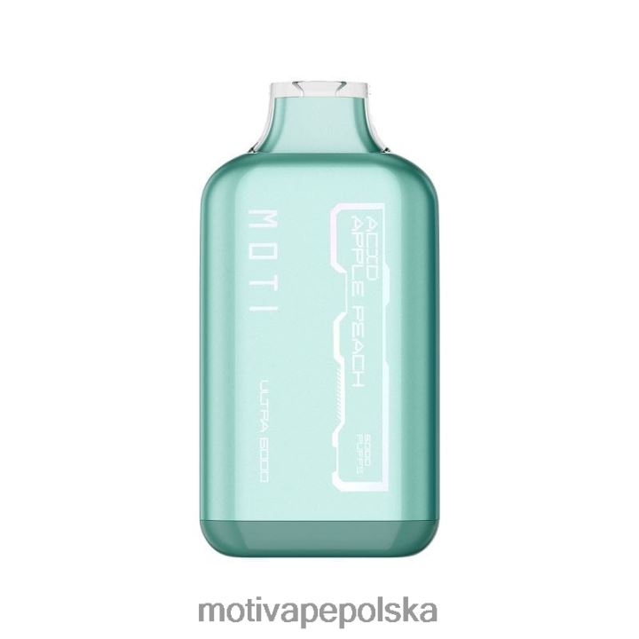 MOTI Vape Review - MOTI Ultra Waporyzator jednorazowy (5%, 6000 zaciągnięć) 6V86626 wiśnia bananowa