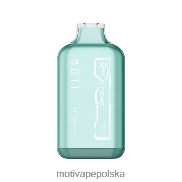 MOTI Vape Review - MOTI Ultra Waporyzator jednorazowy (5%, 6000 zaciągnięć) 6V86626 wiśnia bananowa