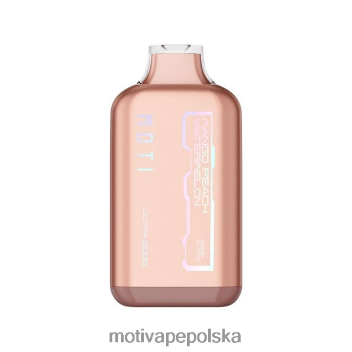 MOTI Vape Review - MOTI Ultra Waporyzator jednorazowy (5%, 6000 zaciągnięć) 6V86626 wiśnia bananowa