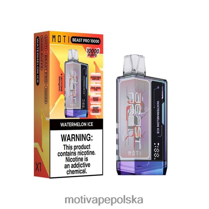 MOTI Vape Recargable Polska - MOTI Beast Pro Waporyzator jednorazowy (5%, 10000 zaciągnięć) 6V86638 niebieska burza