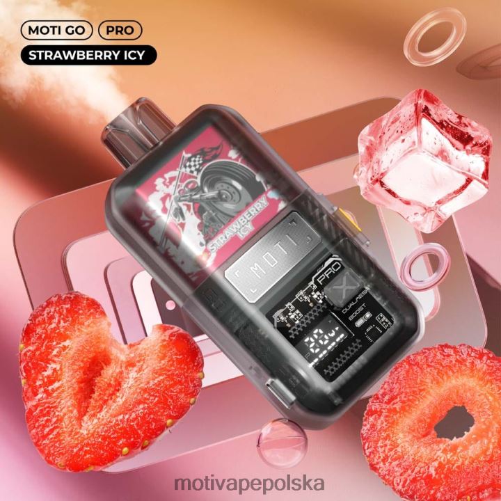 MOTI Vape Polska - MOTI Go Pro Waporyzator jednorazowy (5%, 12000 zaciągnięć) 6V86611 jagodowo-cytrynowy