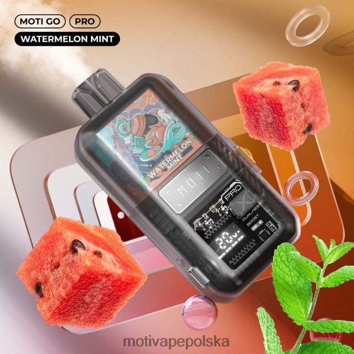 MOTI Vape Polska - MOTI Go Pro Waporyzator jednorazowy (5%, 12000 zaciągnięć) 6V86611 jagodowo-cytrynowy