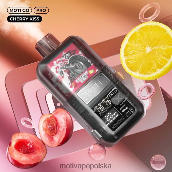 MOTI Vape Polska - MOTI Go Pro Waporyzator jednorazowy (5%, 12000 zaciągnięć) 6V86611 jagodowo-cytrynowy