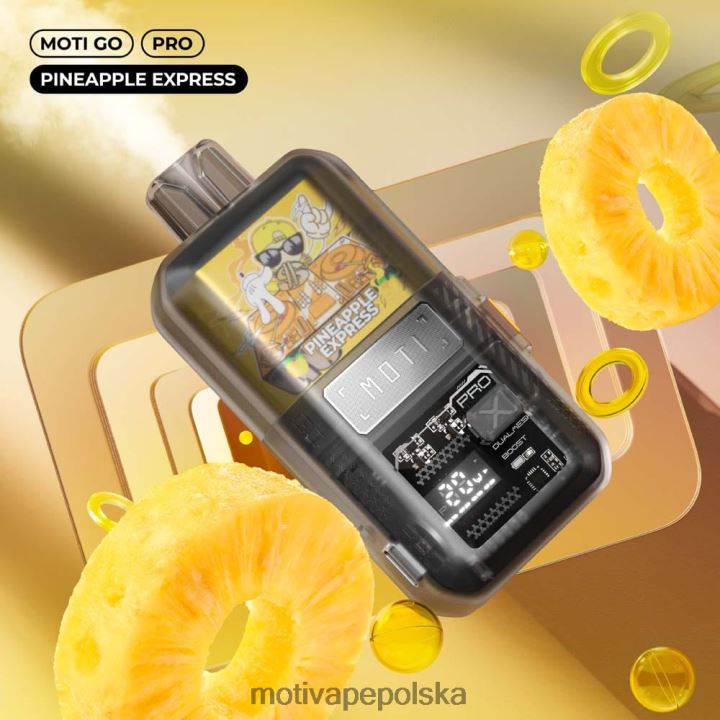 MOTI Vape Polska - MOTI Go Pro Waporyzator jednorazowy (5%, 12000 zaciągnięć) 6V86611 jagodowo-cytrynowy