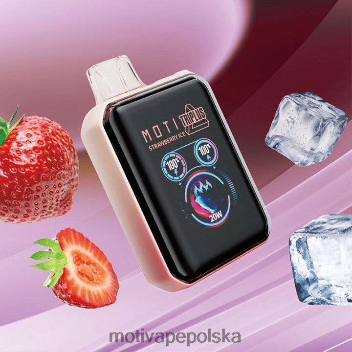 MOTI Vape Polska - MOTI Triplus Jednorazowy vape 20 tys. (5%, 20000 zaciągnięć) 6V8661 energia bananowa
