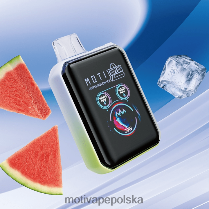 MOTI Vape Polska - MOTI Triplus Jednorazowy vape 20 tys. (5%, 20000 zaciągnięć) 6V8661 energia bananowa