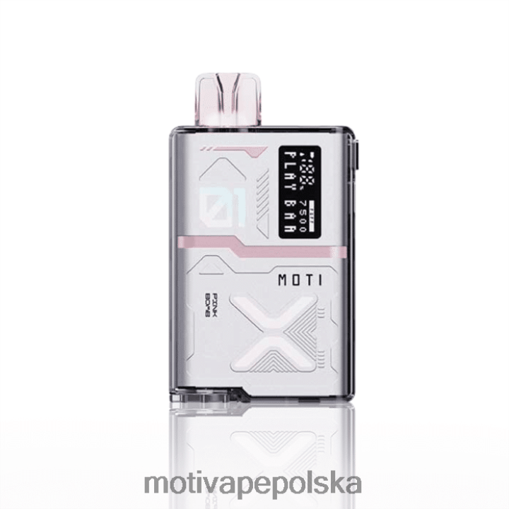 MOTI Vape Near Me - MOTI Play Bar 7500 jednorazowych waporyzatorów (5%, 7500 zaciągnięć) 6V86657 tęczowa chmura