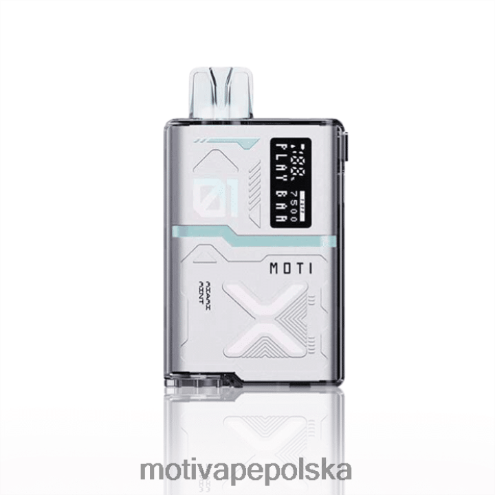 MOTI Vape Near Me - MOTI Play Bar 7500 jednorazowych waporyzatorów (5%, 7500 zaciągnięć) 6V86657 tęczowa chmura