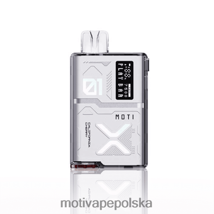 MOTI Vape Near Me - MOTI Play Bar 7500 jednorazowych waporyzatorów (5%, 7500 zaciągnięć) 6V86657 tęczowa chmura
