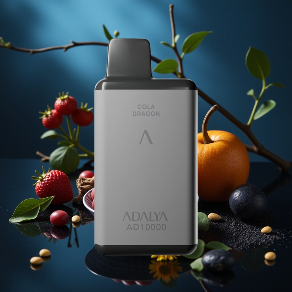 Adalya AD 10000 Puffs Space Gray Aluminium USB-C Berlin Night