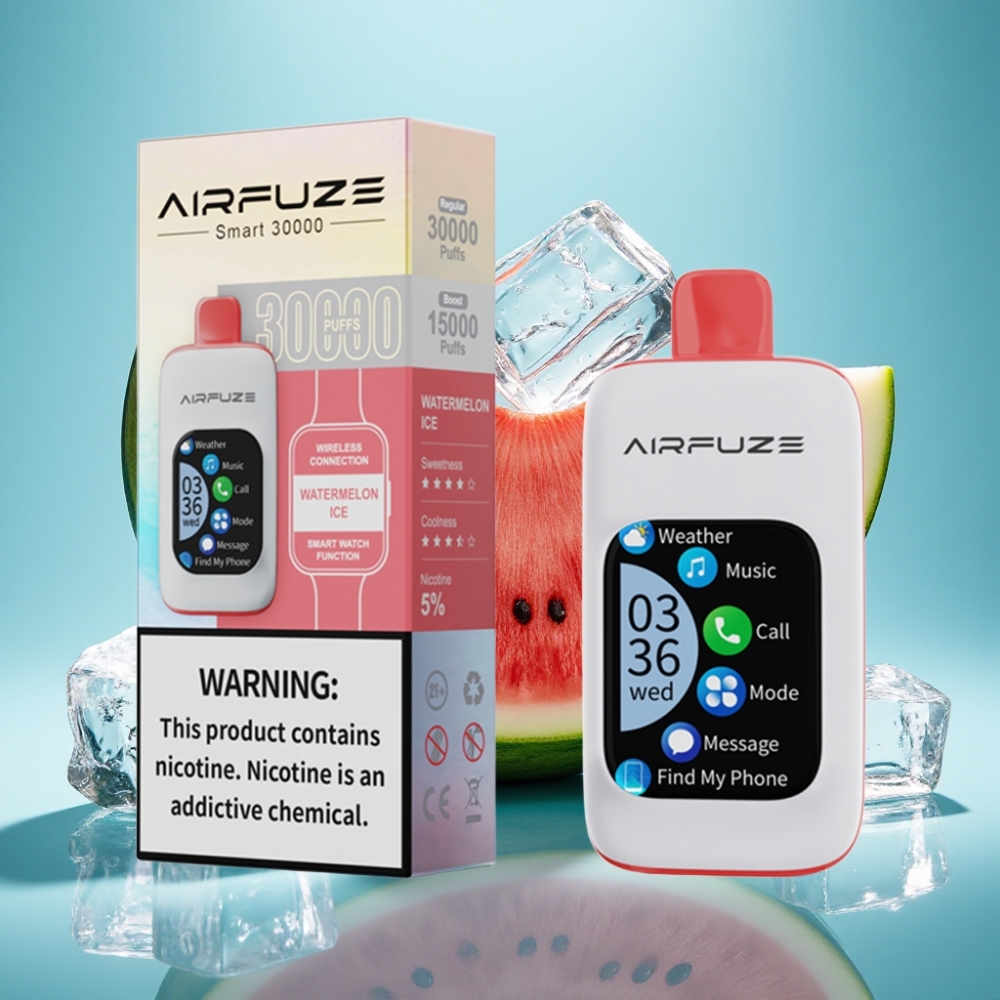 AirFuze Smart 30000 Puffs 5% TFT Touch Watermelon Ice