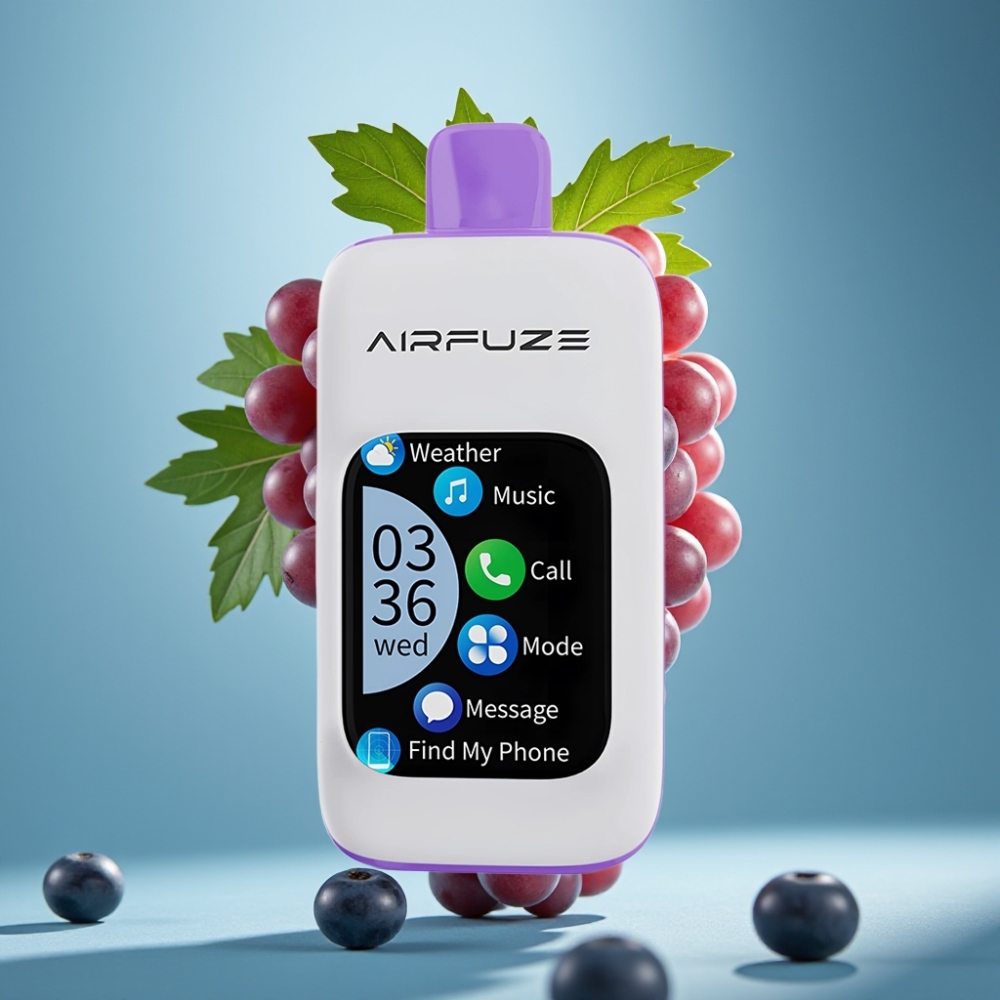 AirFuze Smart Pro 40000 Puffs 20ML 900mAh Dotykowy Muzyka Telefon