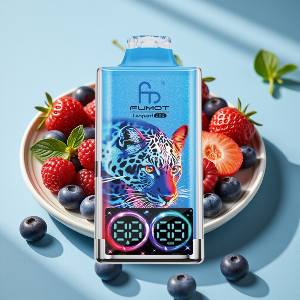 Fumot Leopard 40K Puffs Dual Mesh 700mAh Mixed Berries