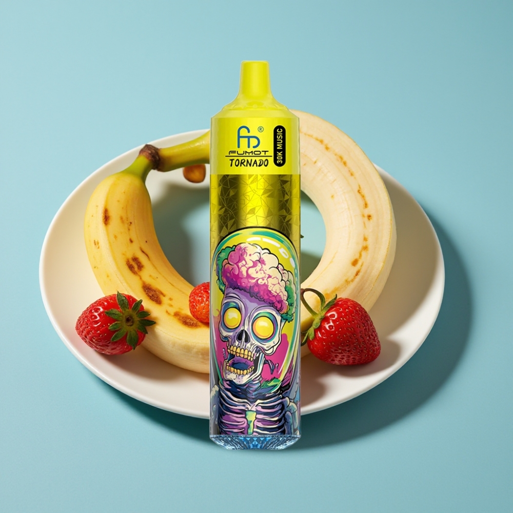 Fumot RandM Tornado 30000 Puffs 30mL 5% Banana Strawberry