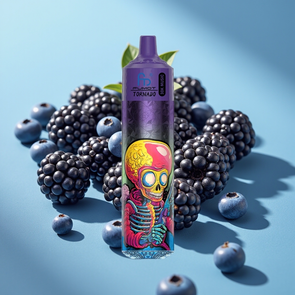 Fumot RandM Tornado 30000 Puffs 30mL 5% Blueberry Blackberry