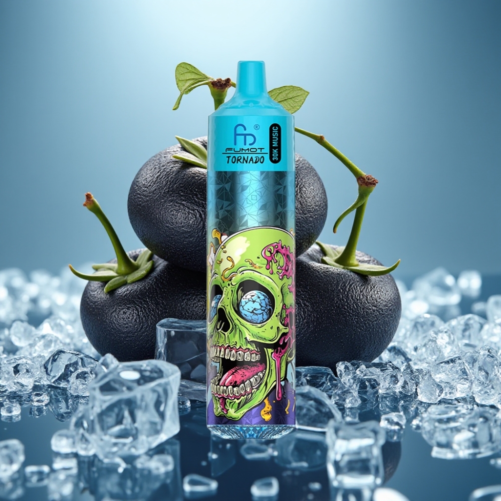 Fumot RandM Tornado 30000 Puffs 30mL 5% Czarny Lód