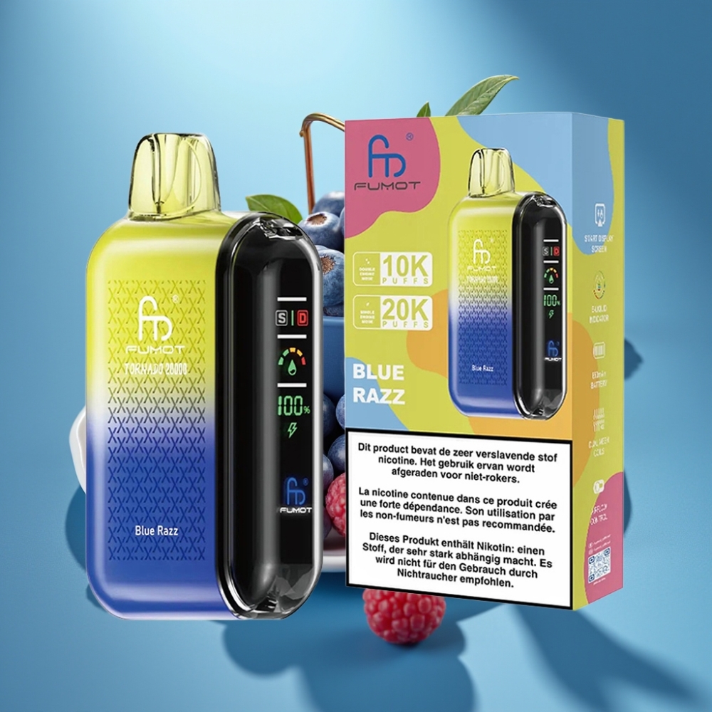 Fumot Tornado 20000 Puffów Podwójna Siatka 20ml 850mAh