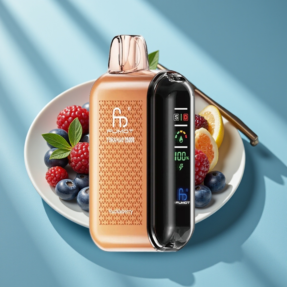 Fumot Tornado 20000 Puffs Dual Mesh 20ml Huckleberry
