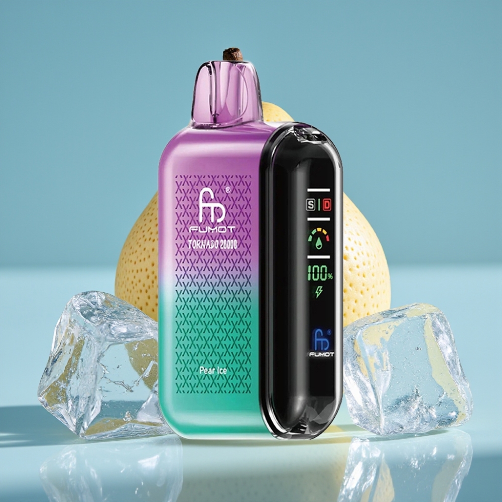 Fumot Tornado 20000 Puffs Dual Mesh 20ml Pear Ice