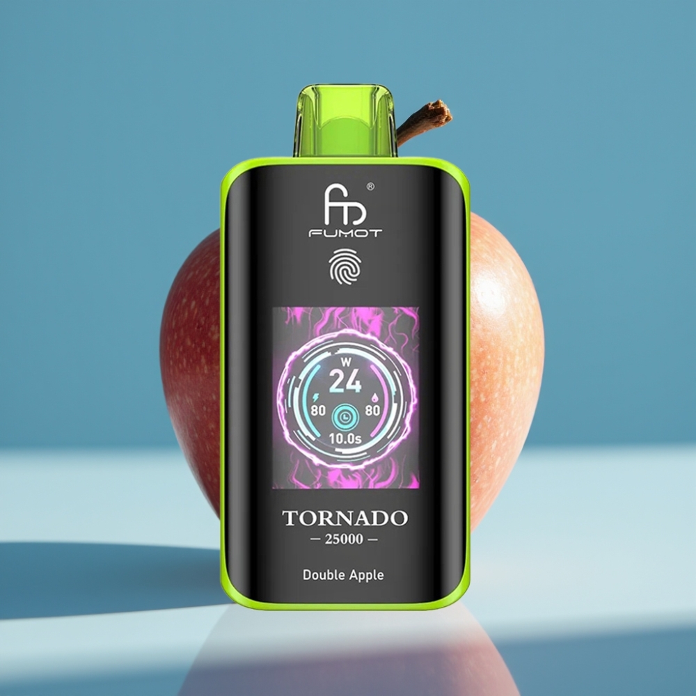 Fumot Tornado 25000 Puffs HD Ekran 700mAh Double Apple