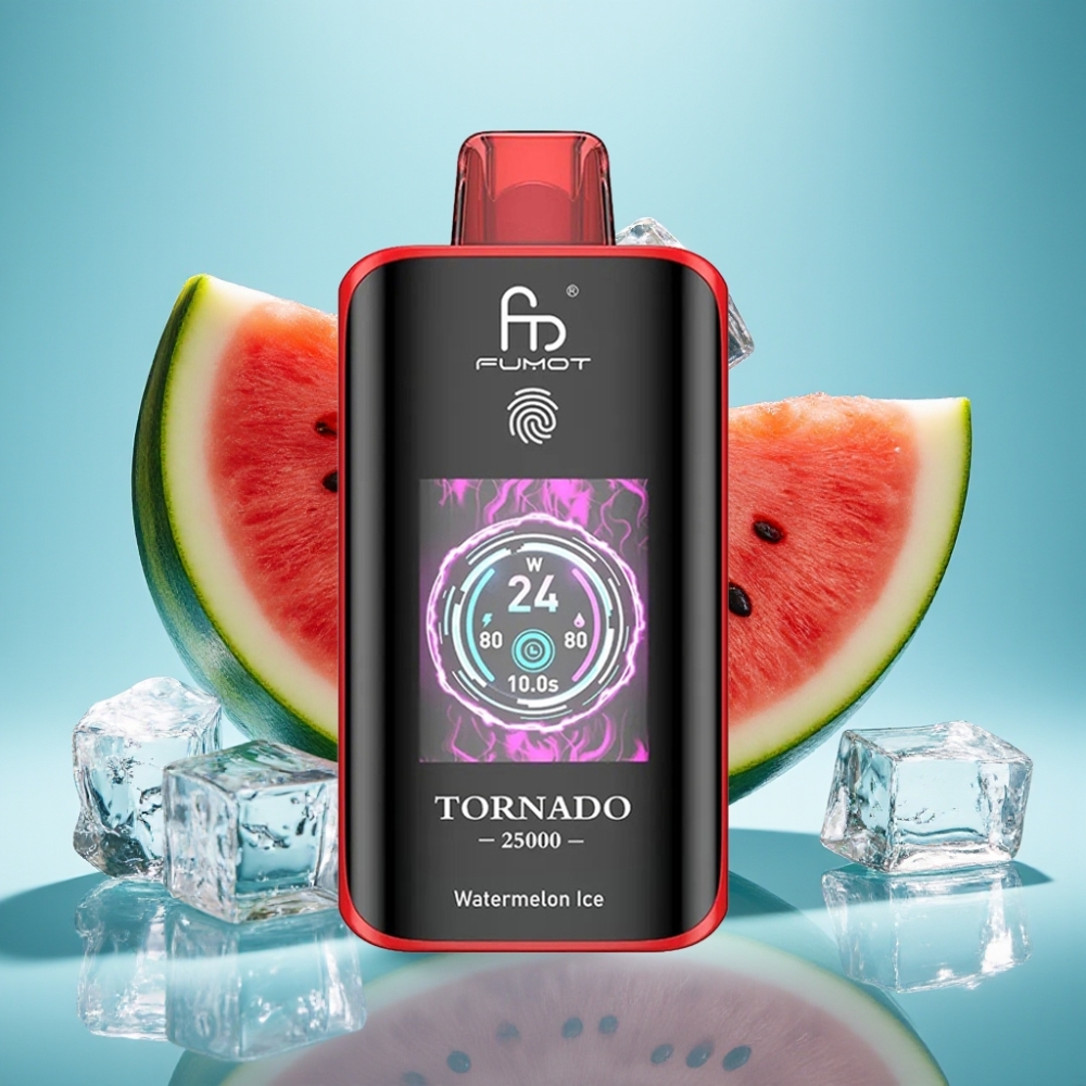Fumot Tornado 25000 Puffs HD Screen 20ml 700mAh Watermelon Ice
