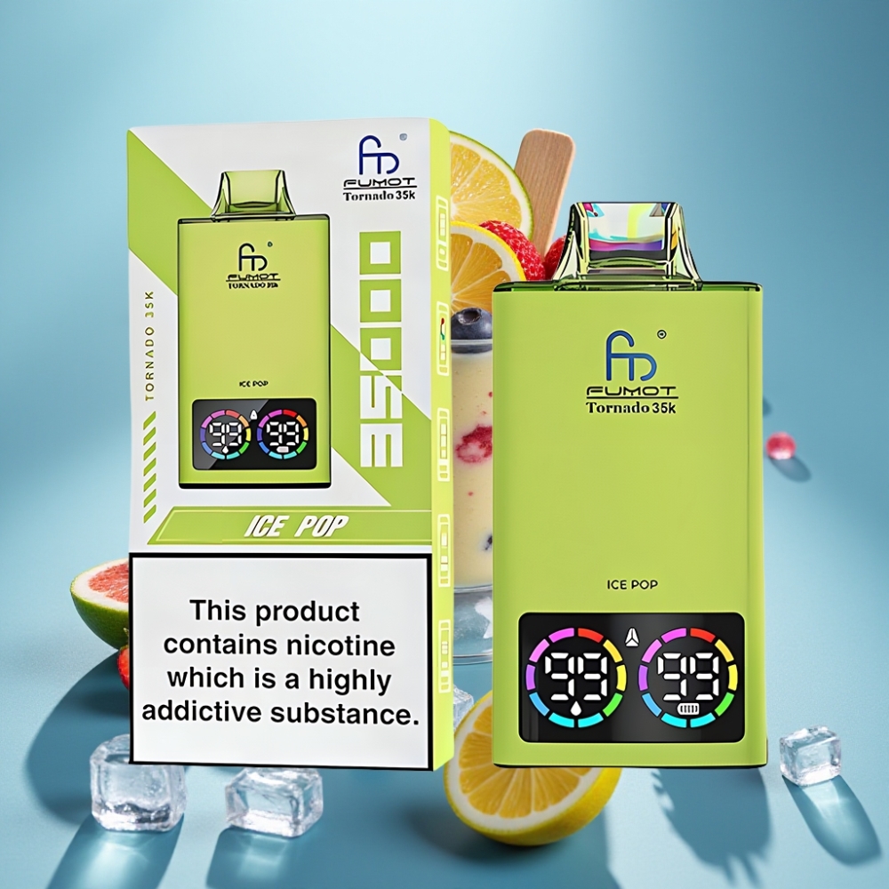 Fumot Tornado 35000 Dual Mesh RGB Ice Pop
