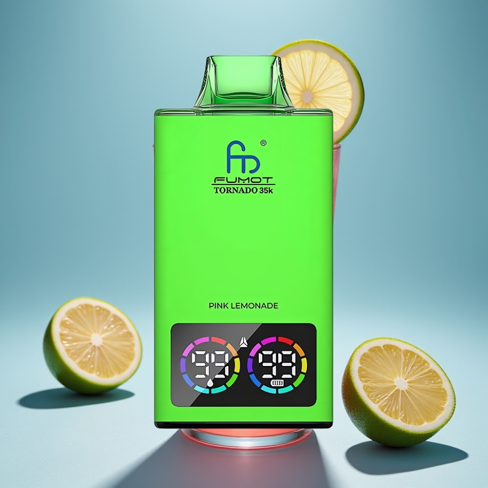 Fumot Tornado 35000 Dual Mesh RGB Pink Lemonade
