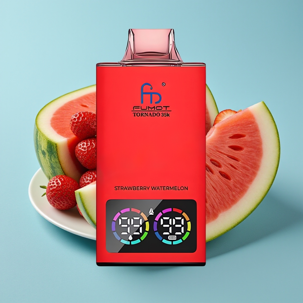 Fumot Tornado 35000 Dual Mesh RGB USB-C Truskawka Arbuz