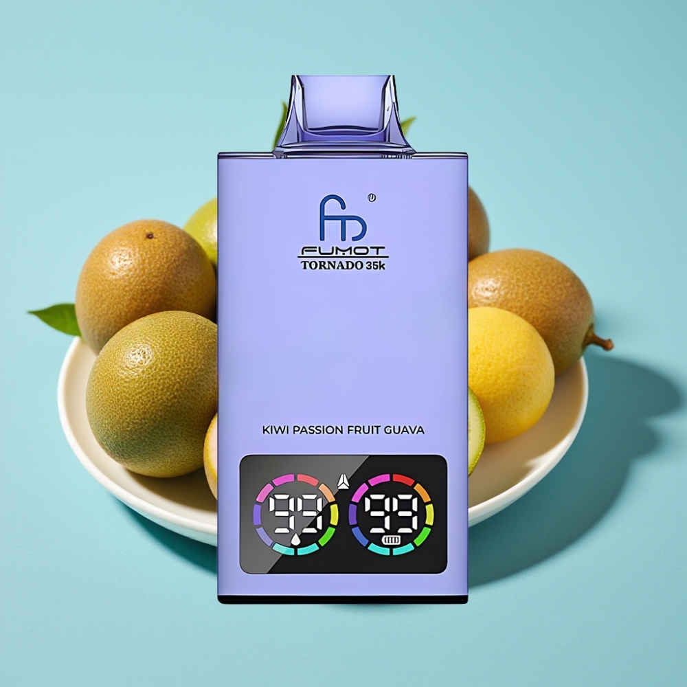 Fumot Tornado 35K Dual Mesh RGB 15ml Kiwi Passion Fruit Guava