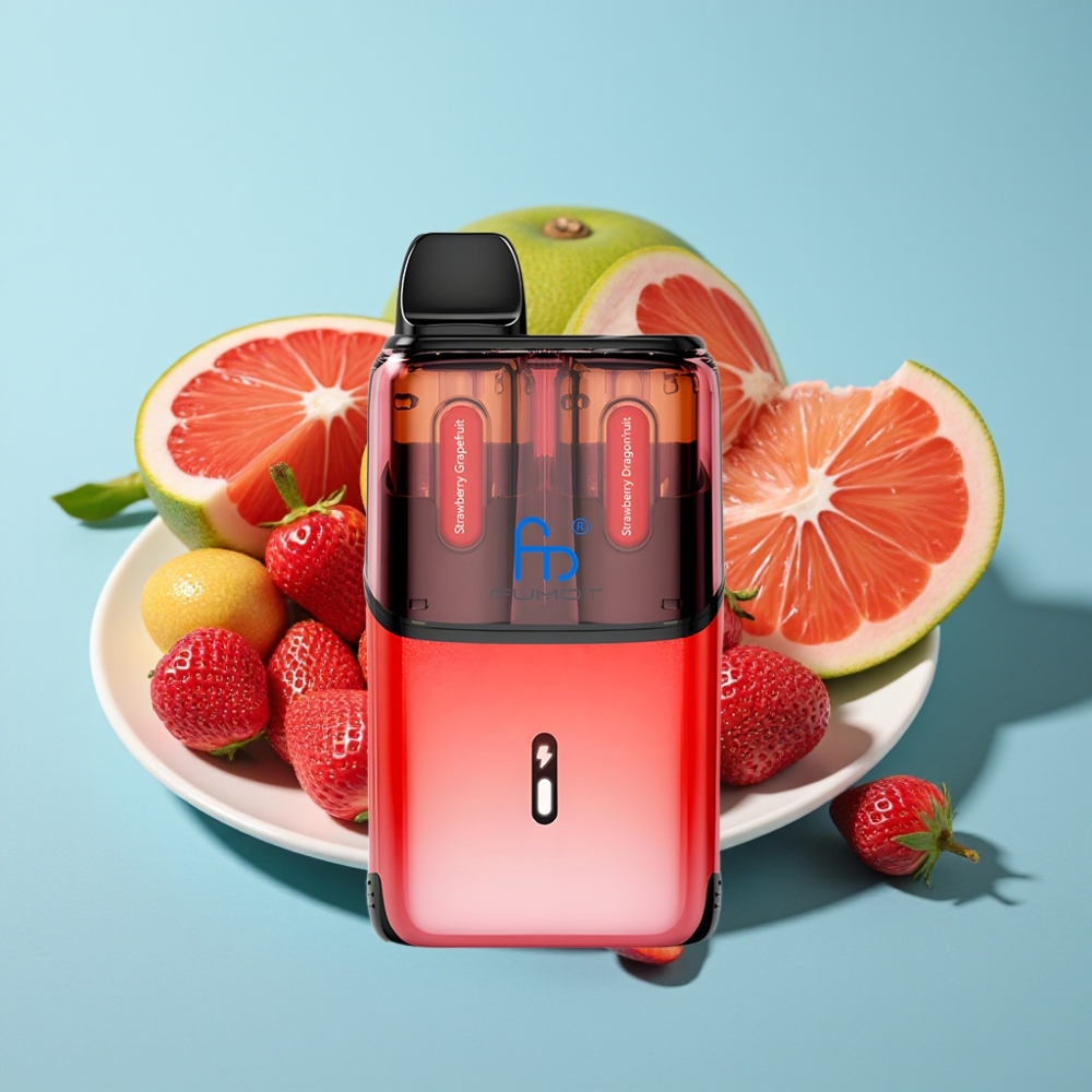 Fumot Ultra T32000 32000 Puff 24ml 800mAh Typ-C Truskawka Grejpfrut - Truskawka Pitaja