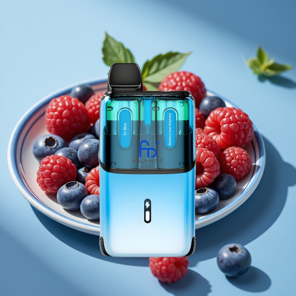 Fumot Ultra T32000 32000 Puff 800mAh 24ml Dr Blue - Blueberry Sour Raspberry