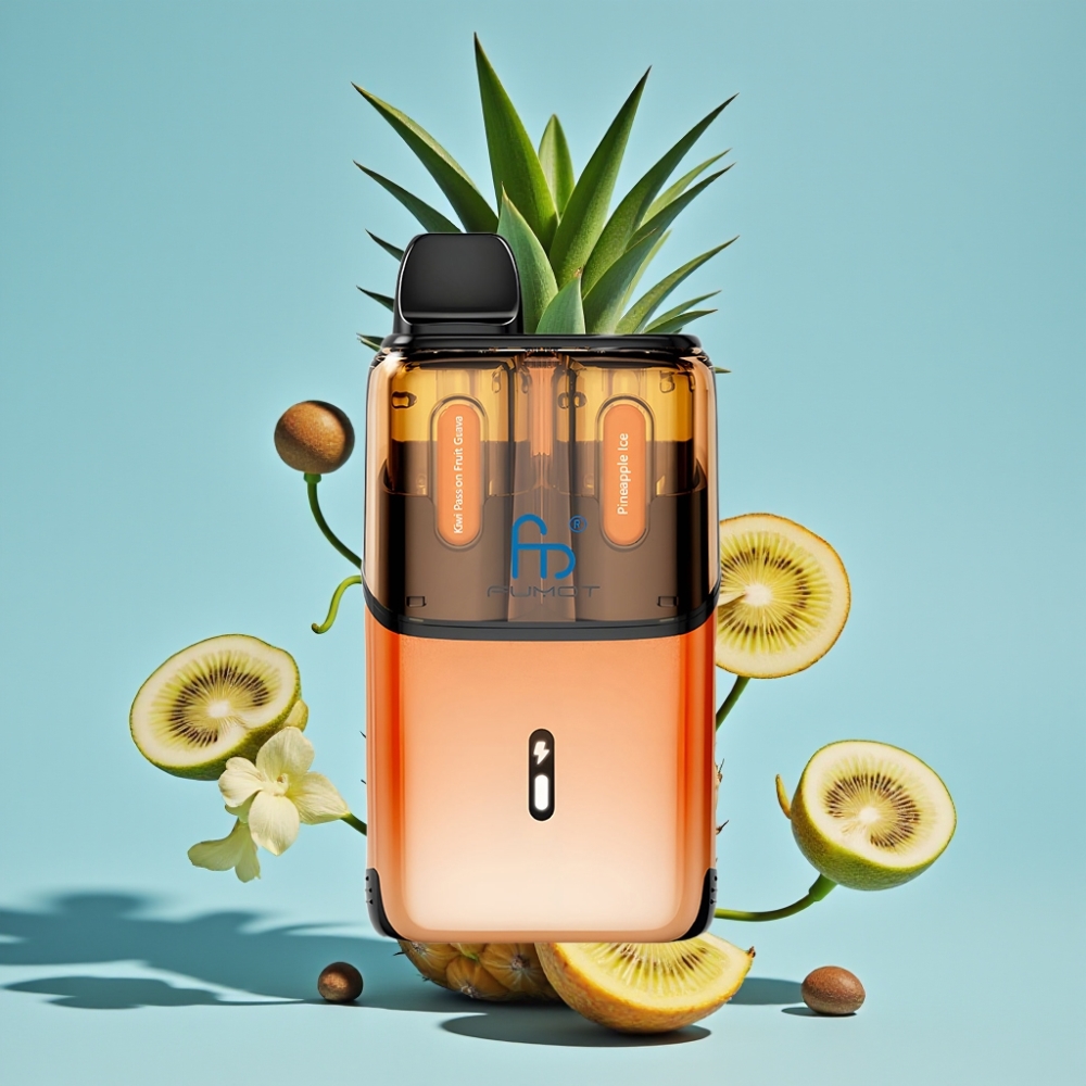 Fumot Ultra T32000 32000 Puffów 24ml Moc 20mg Kiwi Passion Fruit Guava - Pineapple Ice