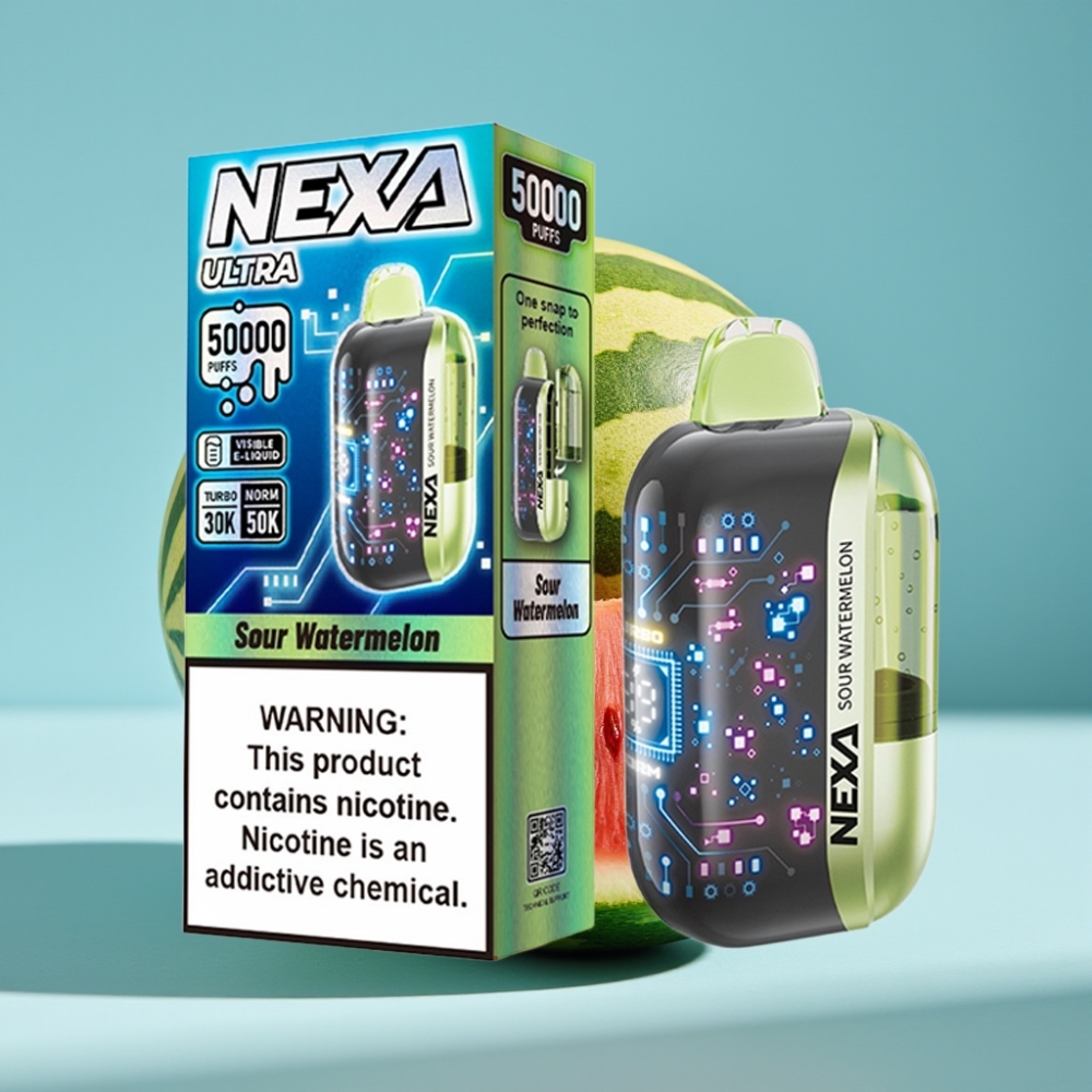 NEXA Ultra 50000 Moc 5% Nikotyny 20ml Ekran 3D Typ-C