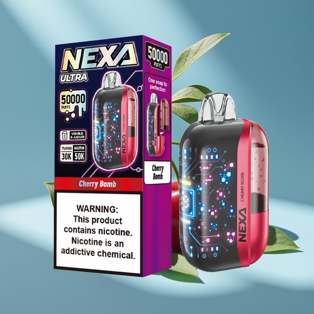 NEXA Ultra 50000 Puffs 20ml 5% Nikotyna Dual Mesh Ekran 3D