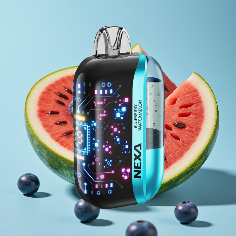 NEXA Ultra 50K 20ml 5% Dual Mesh Jednorazowy Vape Blueberry Watermelon