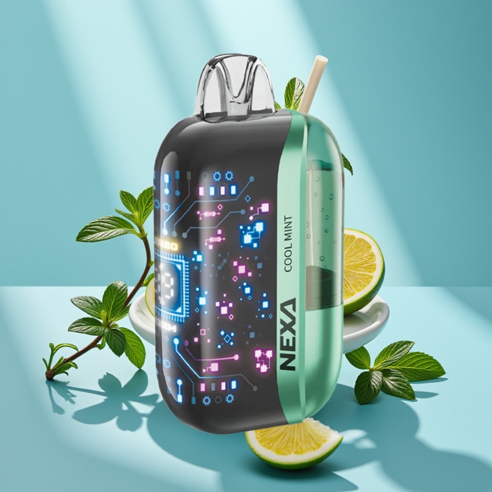 NEXA Ultra 50K 20ml 5% Dual Mesh Jednorazowy Vape Cool Mint
