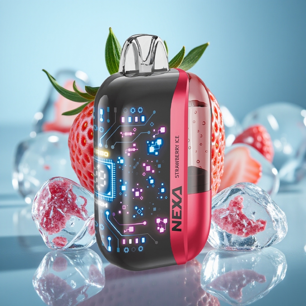 NEXA Ultra 50K 20ml 5% Dual Mesh Strawberry Ice