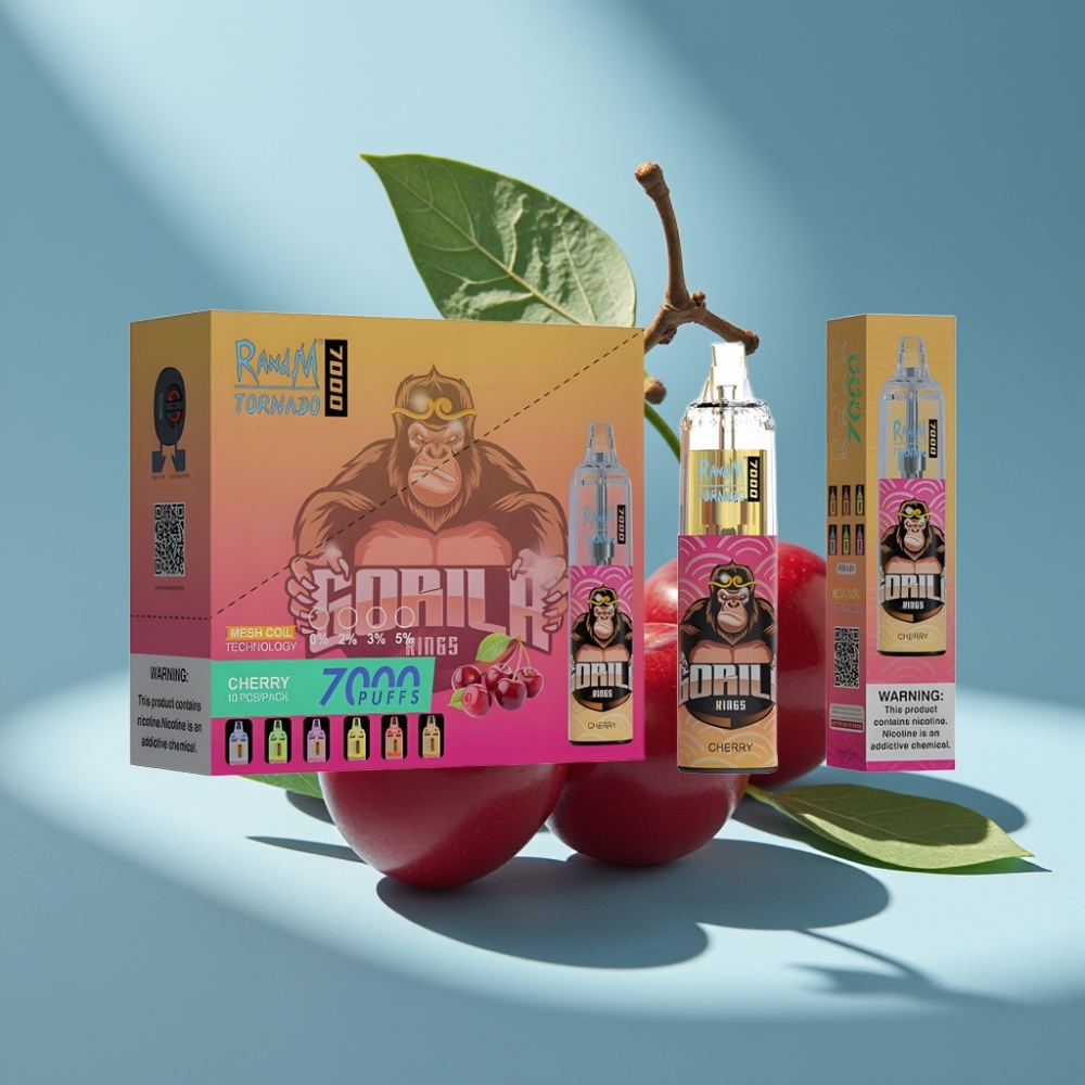 Fumot Tornado 7000 Puffs 14ML Mesh Cherry