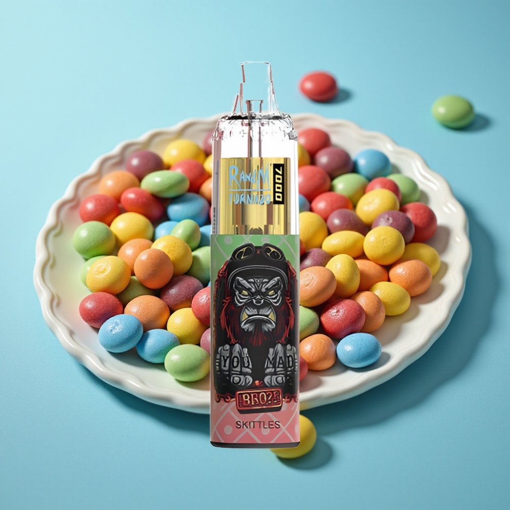 Fumot Tornado 7000 Puffs 14ML Mesh Coil RGB Skittles