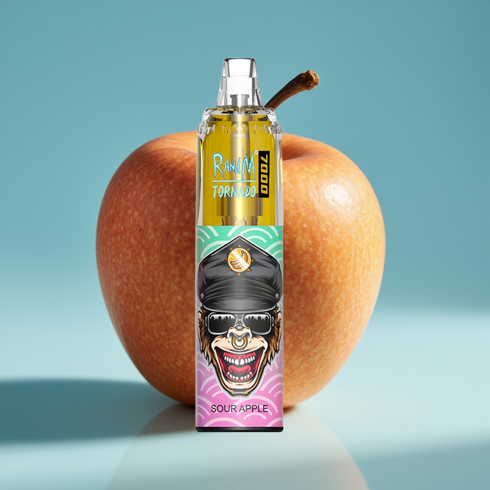 Fumot Tornado 7000 Puffs 14ML Mesh Coil Sour Apple