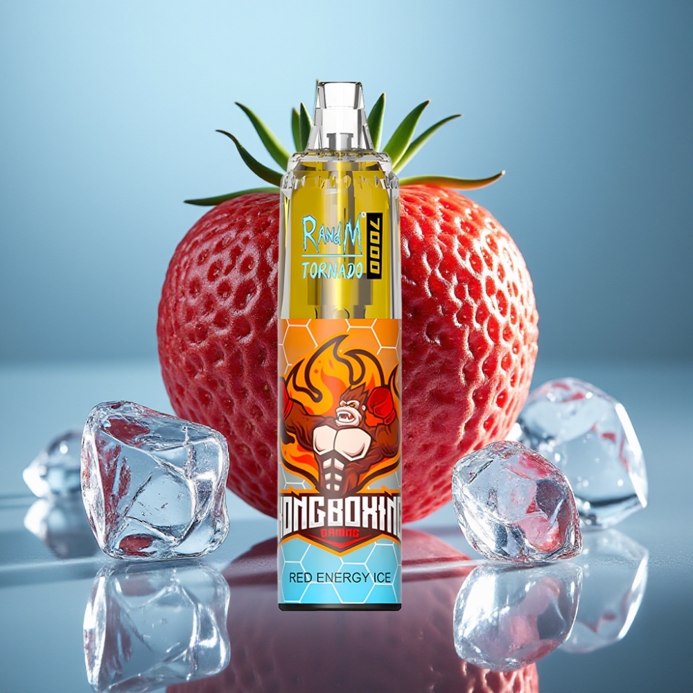 Fumot Tornado 7000 Puffs 14ML Mesh Coil Type-C Red Energy Ice