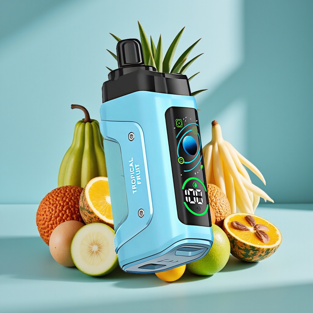 Razz Bar 45000 Puffs 1.0 Ohm Mesh Tropical Fruit