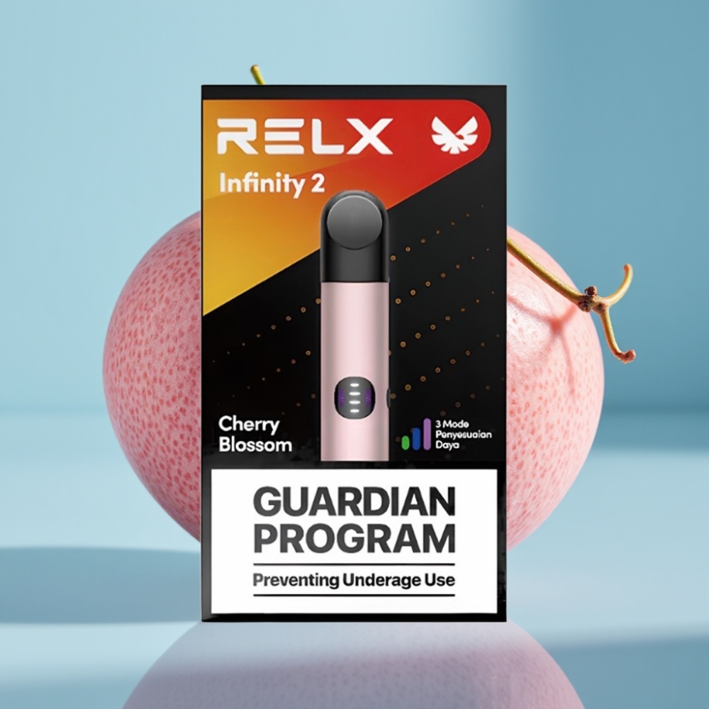 RELX Infinity 2 650 Puffów Metalowa Obudowa 1,9 ml Różowy