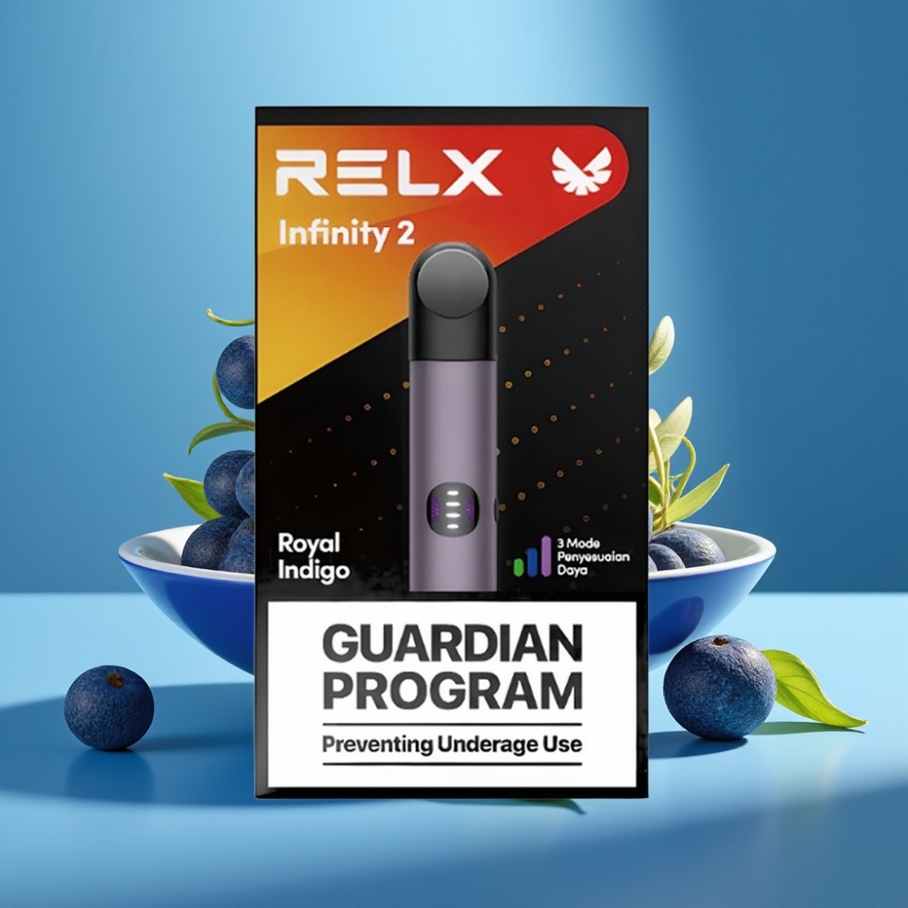 RELX Infinity 2 650 Puffów Metalowa Obudowa 1,9 ml Royalindigo