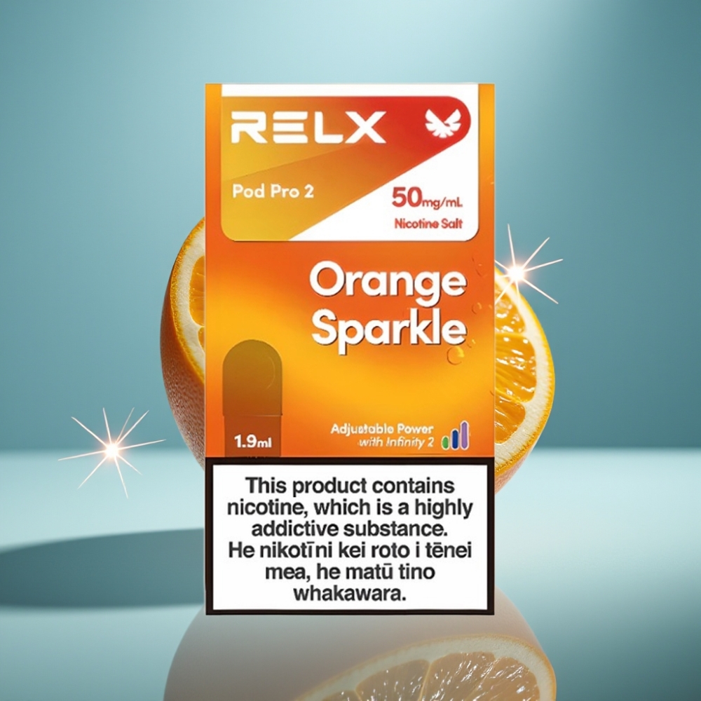 RELX Pod Pro 2 600 Puff 5% Nikotyna Pomarańcza