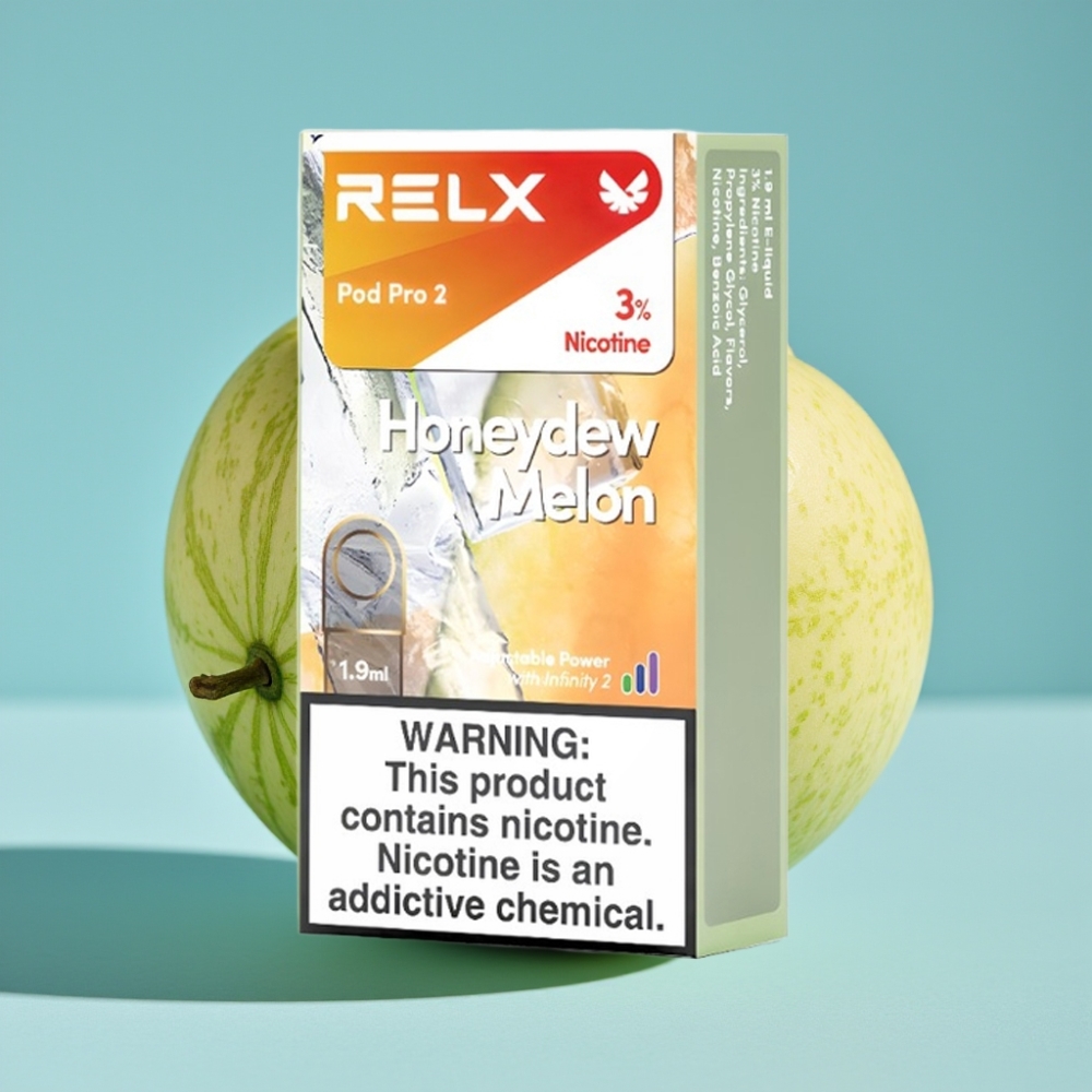 RELX Pod Pro 2 600 Puffów 3% Nikotyna Melon Miodowy 1,9ml