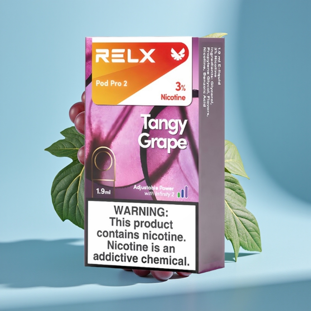 RELX Pod Pro 2 600 Puffów 3% Nikotyny Tangy Grape