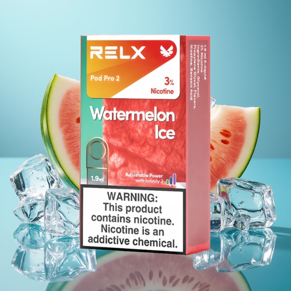 RELX Pod Pro 2 600 Puffów 3% Nikotyny Water Melon Ice